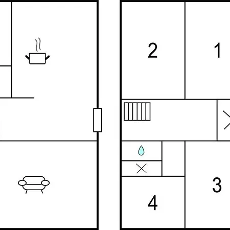 Nyaraló In With Kitchen