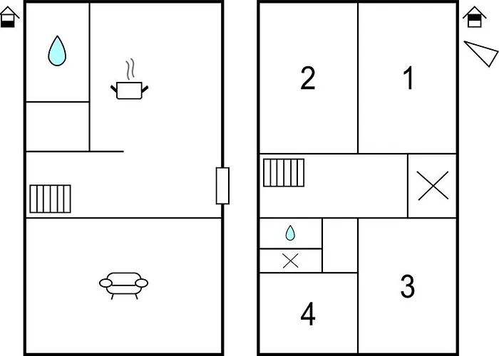 Holiday home Nice Home In Saint-Marcouf With Kitchen